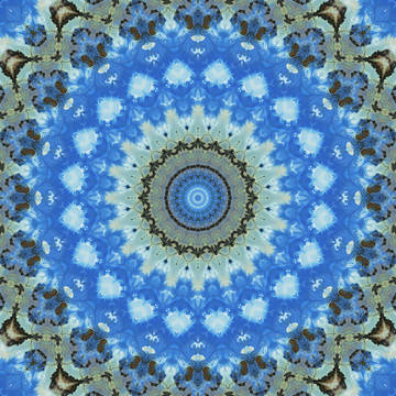圓形花型