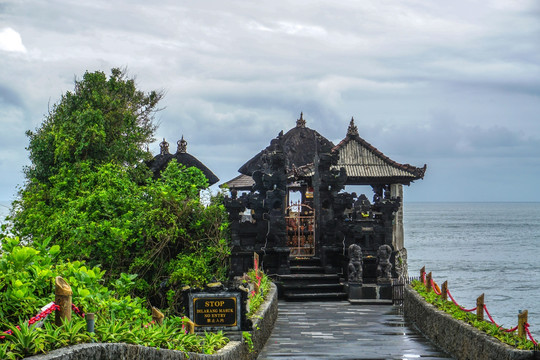 巴厘岛风光 海神庙