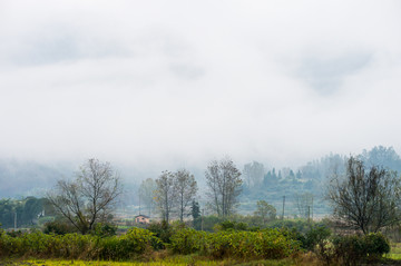 徽派山村