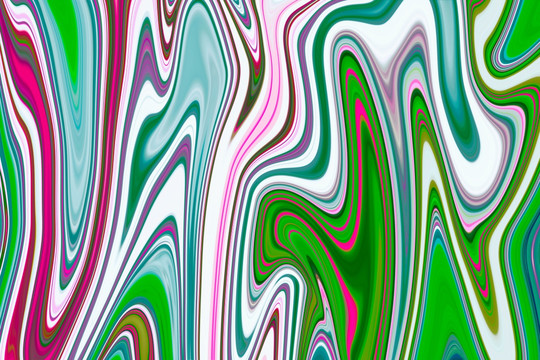 抽象線條裝飾畫