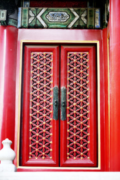 北京故宫 寝殿门 宫门