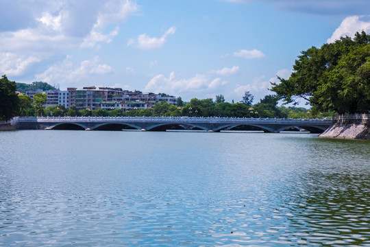 惠州西湖风景区南湖景色