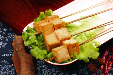 麻辣串 鱼豆腐