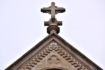 教堂顶部十字架