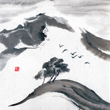水墨山水