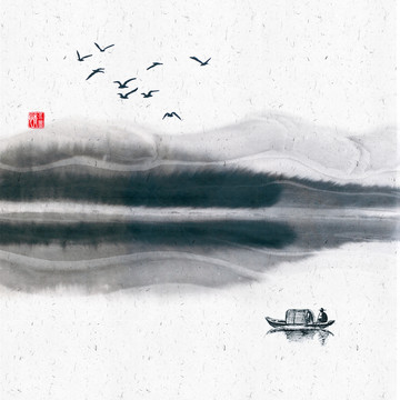 水墨山水