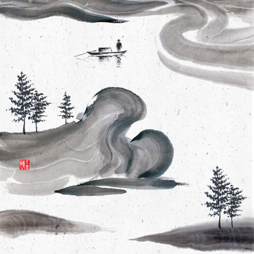 水墨山水