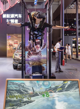 汽车展会VR体验台