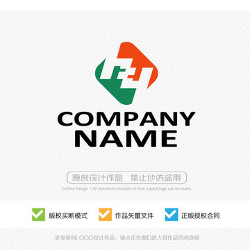 hy字母 LOGO設計