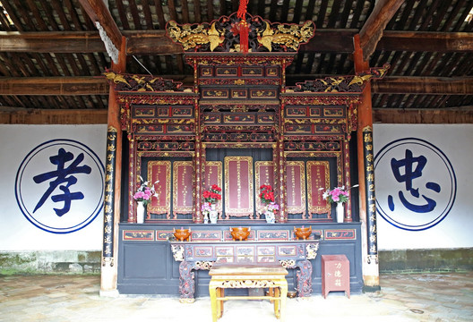 宗祠神龕