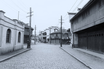 老上海街景