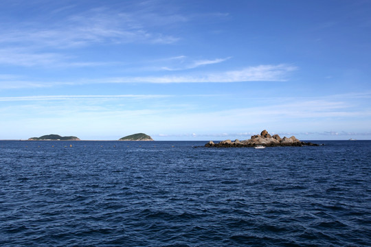 亚龙湾风光 碧海蓝天