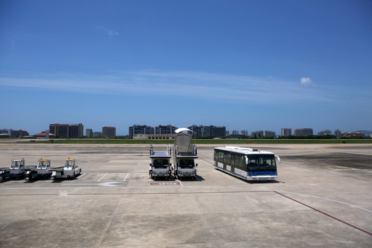 三亚机场 停机坪