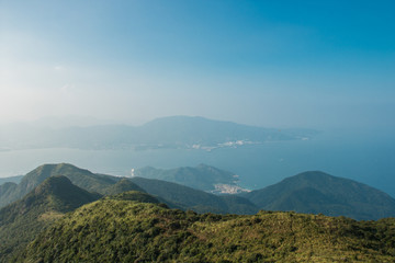 深圳南澳七娘山夜晚的景色