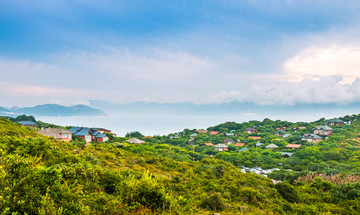 深圳南澳鹿嘴山庄大雁顶风景