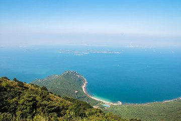 深圳南澳鹿嘴山庄大雁顶风景