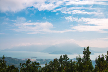 深圳大鹏排牙山的景色