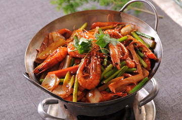 干锅东海虾