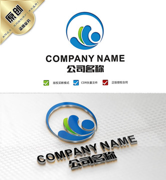 游泳標(biāo)志 LOGO設(shè)計(jì)