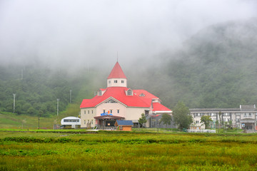 西岭雪山 欧式建筑