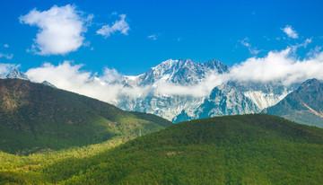 云南丽江香格里拉虎跳峡风景