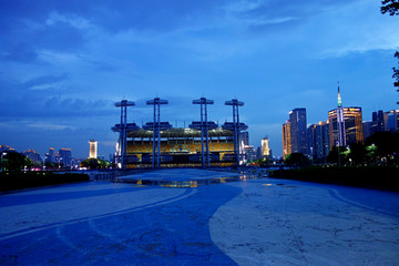 广州新城夜景