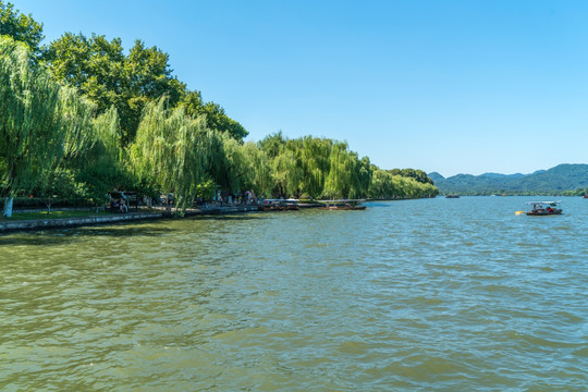 西湖湖景