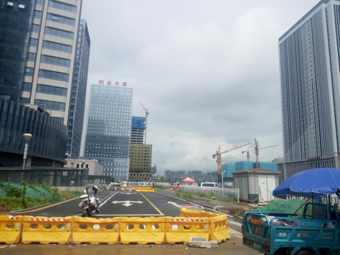 阴雨密布的天空