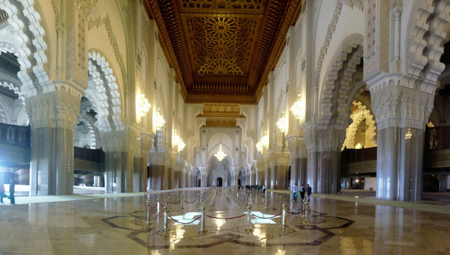哈桑二世清真寺内景