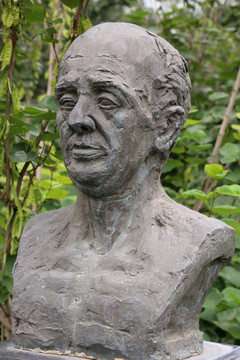 铜雕瑞士数学家欧勒
