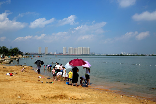 沙滩 海滩 旅游 休闲 海岸