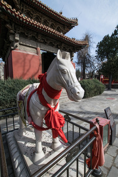 北京东岳庙 玉马