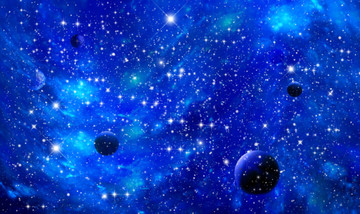 藍色星空