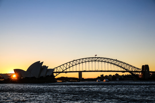 澳大利亚悉尼海湾大桥悉尼歌剧院