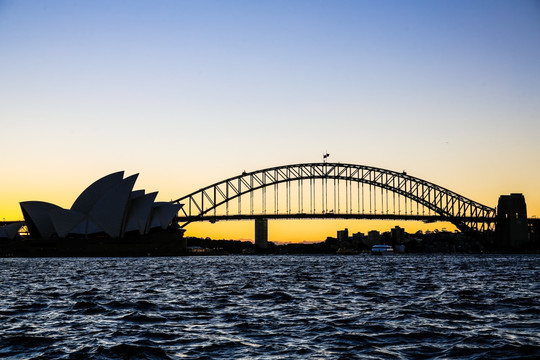 澳大利亚悉尼歌剧院海湾大桥