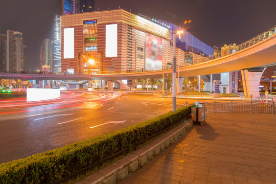 上海陆家嘴夜景