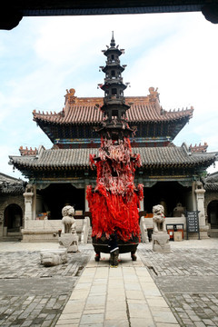 河北风光 净觉寺 古建筑