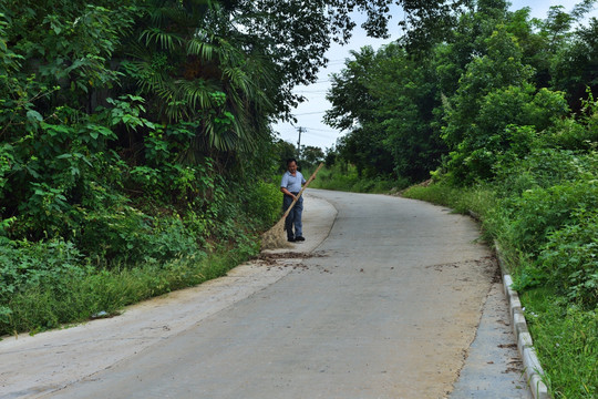 清扫公路