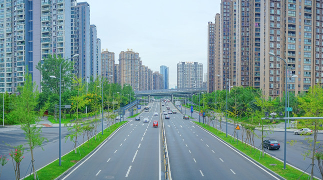 科华南路 全景