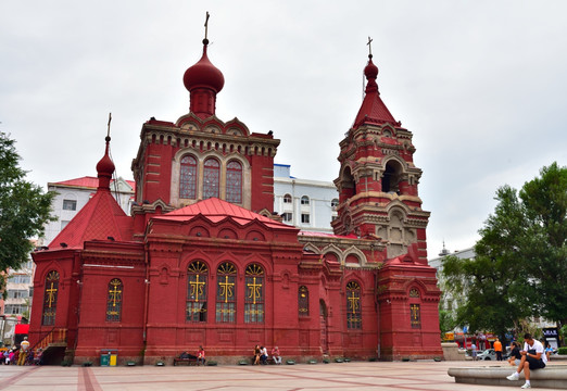 哈尔滨 阿列克谢耶夫教堂