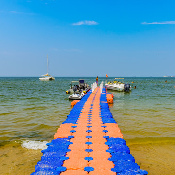 莱州金沙滩海水浴场