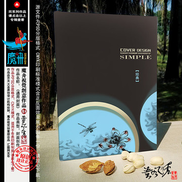 金藍黑經(jīng)典畫冊封面