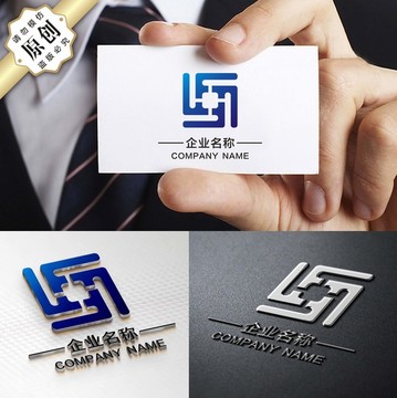 F字母标志 理财金融LOGO