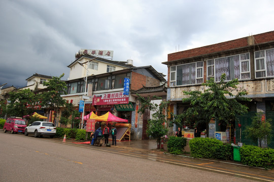 上关镇街头风景