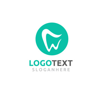 牙齒標志logo