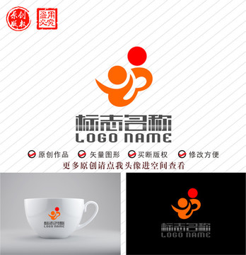 TB字母BR母婴logo