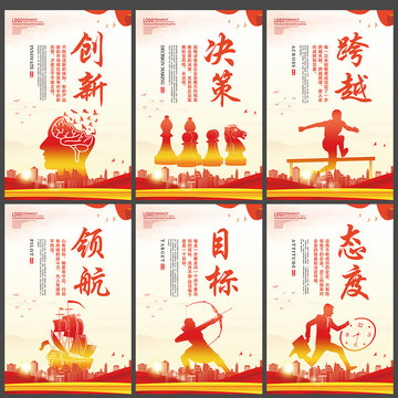 領(lǐng)航跨越創(chuàng)新目標態(tài)度決策掛圖