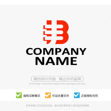 邦字 B字母 豐字LOGO設(shè)計(jì)