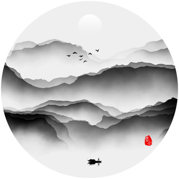 水墨畫
