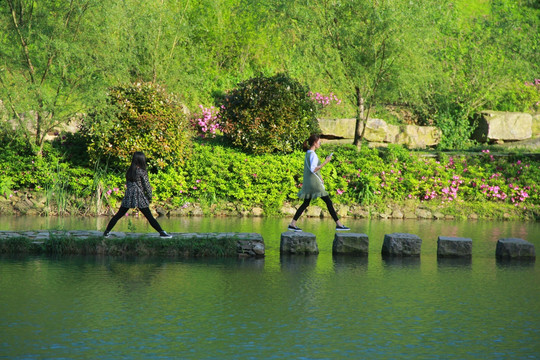 长沙梅溪湖桃花岭公园